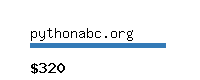 pythonabc.org Website value calculator