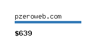 pzeroweb.com Website value calculator