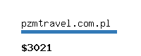 pzmtravel.com.pl Website value calculator