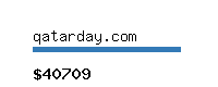 qatarday.com Website value calculator