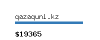 qazaquni.kz Website value calculator