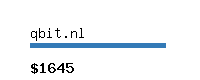 qbit.nl Website value calculator