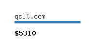 qclt.com Website value calculator