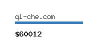 qi-che.com Website value calculator