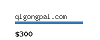 qigongpai.com Website value calculator