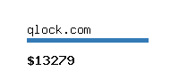 qlock.com Website value calculator
