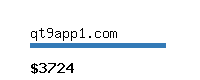 qt9app1.com Website value calculator