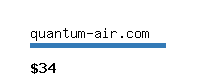 quantum-air.com Website value calculator