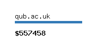 qub.ac.uk Website value calculator