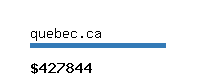 quebec.ca Website value calculator