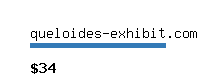 queloides-exhibit.com Website value calculator