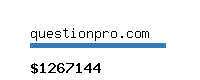 questionpro.com Website value calculator