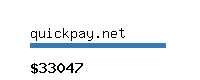 quickpay.net Website value calculator