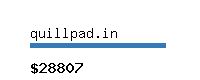 quillpad.in Website value calculator