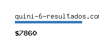 quini-6-resultados.com.ar Website value calculator