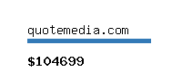 quotemedia.com Website value calculator