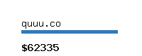 quuu.co Website value calculator