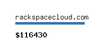 rackspacecloud.com Website value calculator