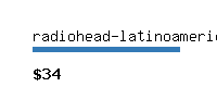 radiohead-latinoamerica.com Website value calculator