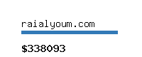 raialyoum.com Website value calculator