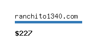 ranchito1340.com Website value calculator