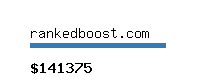 rankedboost.com Website value calculator