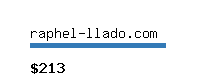 raphel-llado.com Website value calculator