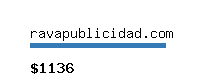 ravapublicidad.com Website value calculator