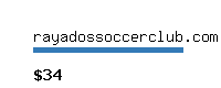 rayadossoccerclub.com Website value calculator