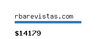 rbarevistas.com Website value calculator