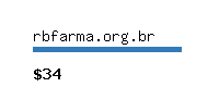 rbfarma.org.br Website value calculator