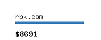 rbk.com Website value calculator