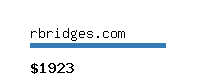 rbridges.com Website value calculator