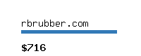 rbrubber.com Website value calculator
