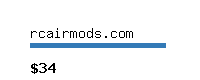 rcairmods.com Website value calculator