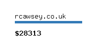 rcawsey.co.uk Website value calculator