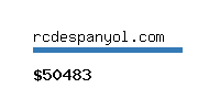 rcdespanyol.com Website value calculator