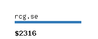 rcg.se Website value calculator