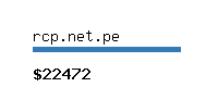 rcp.net.pe Website value calculator