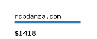 rcpdanza.com Website value calculator