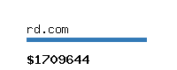 rd.com Website value calculator