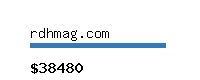 rdhmag.com Website value calculator