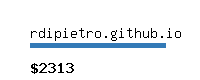 rdipietro.github.io Website value calculator
