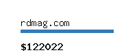 rdmag.com Website value calculator