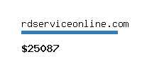 rdserviceonline.com Website value calculator