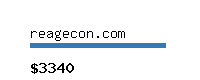 reagecon.com Website value calculator