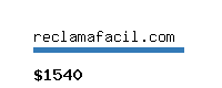 reclamafacil.com Website value calculator