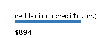 reddemicrocredito.org Website value calculator