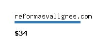 reformasvallgres.com Website value calculator