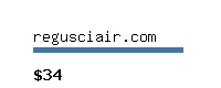 regusciair.com Website value calculator